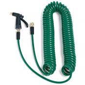 Category Self-Coiling Water Hose with Spray Gun image