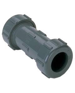 PVC Compression Coupling, Gray