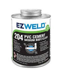 PVC Cement, Medium Body Clear