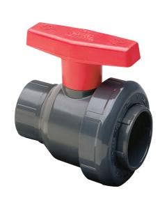 Ball Valves, PVC Gray - Socket Ends