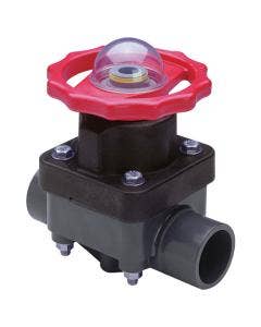 True Union Diaphragm Valves, Spigot Ends